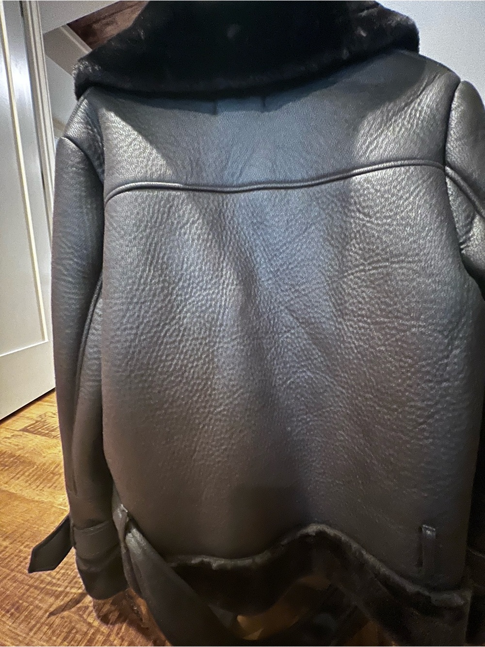 Missguided Black Jacket with Silver Label Detail - Picture 3 of 4